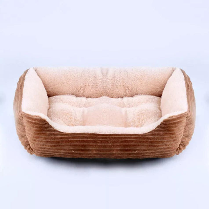 Square Plush Kennel Bed - themiraclebrands.com