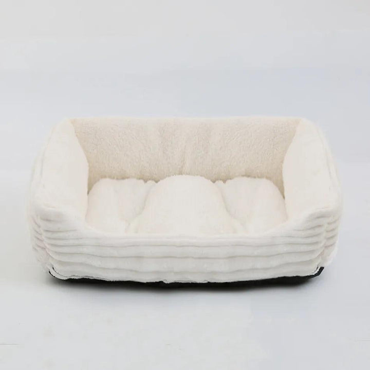 Square Plush Kennel Bed - themiraclebrands.com