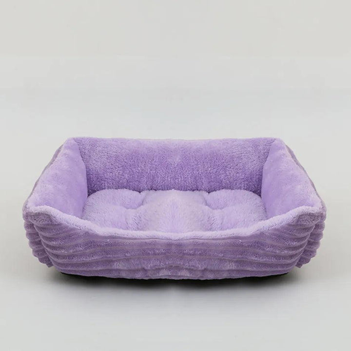 Square Plush Kennel Bed - themiraclebrands.com