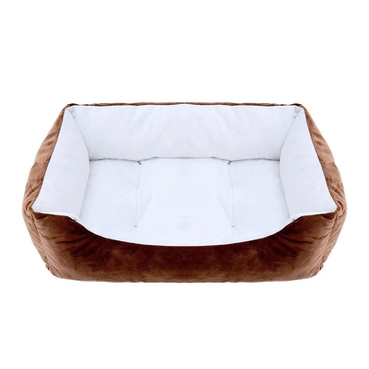 Square Plush Kennel Bed - themiraclebrands.com