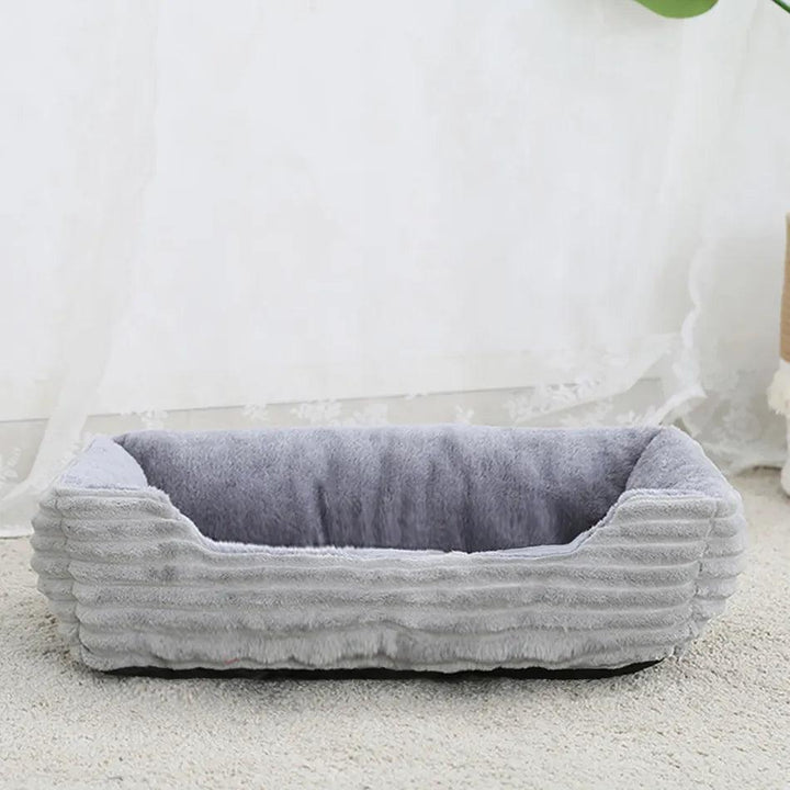 Square Plush Kennel Bed - themiraclebrands.com