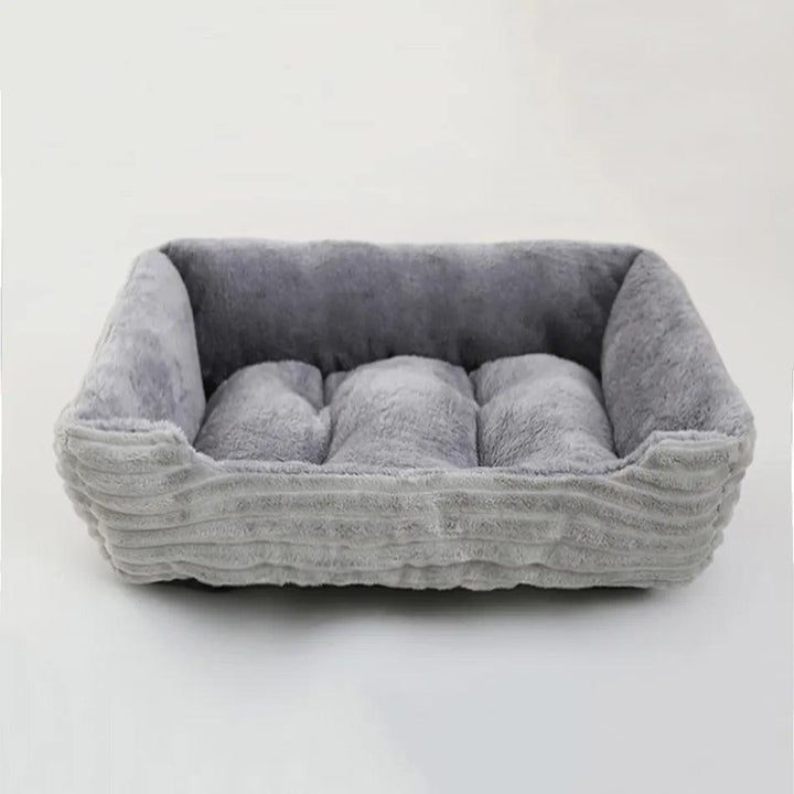 Square Plush Kennel Bed - themiraclebrands.com