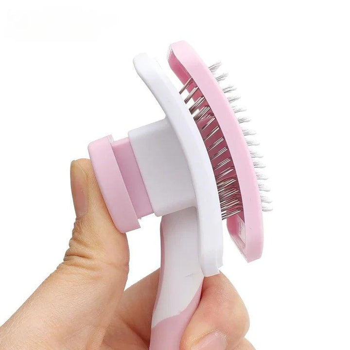 Stainless Steel Needle Grooming Comb - themiraclebrands.com