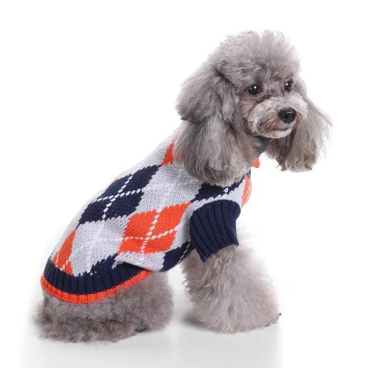 Striped Dog Sweater Cozy Pet Clothing - themiraclebrands.com