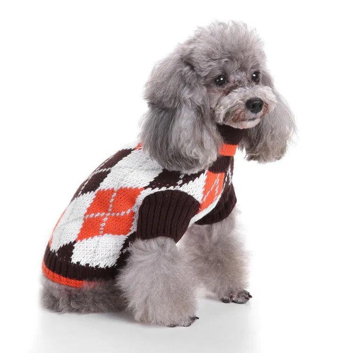 Striped Dog Sweater Cozy Pet Clothing - themiraclebrands.com