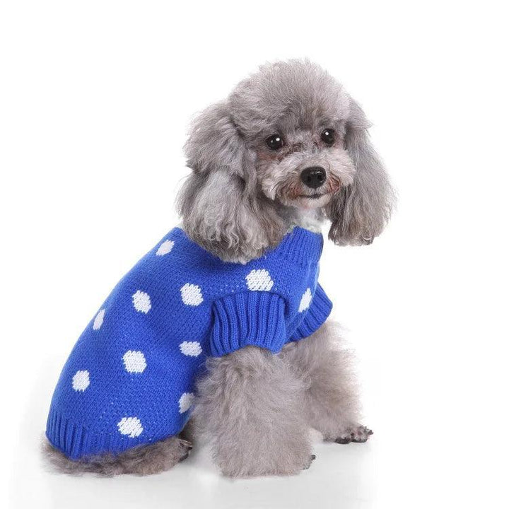 Striped Dog Sweater Cozy Pet Clothing - themiraclebrands.com