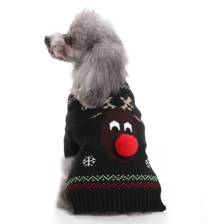 Striped Dog Sweater Cozy Pet Clothing - themiraclebrands.com