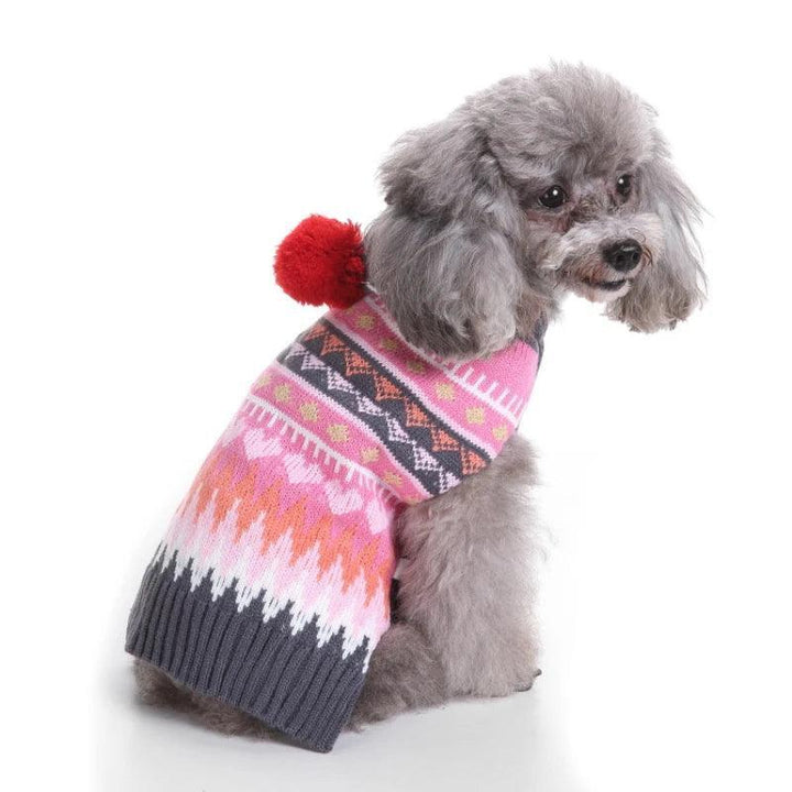 Striped Dog Sweater Cozy Pet Clothing - themiraclebrands.com