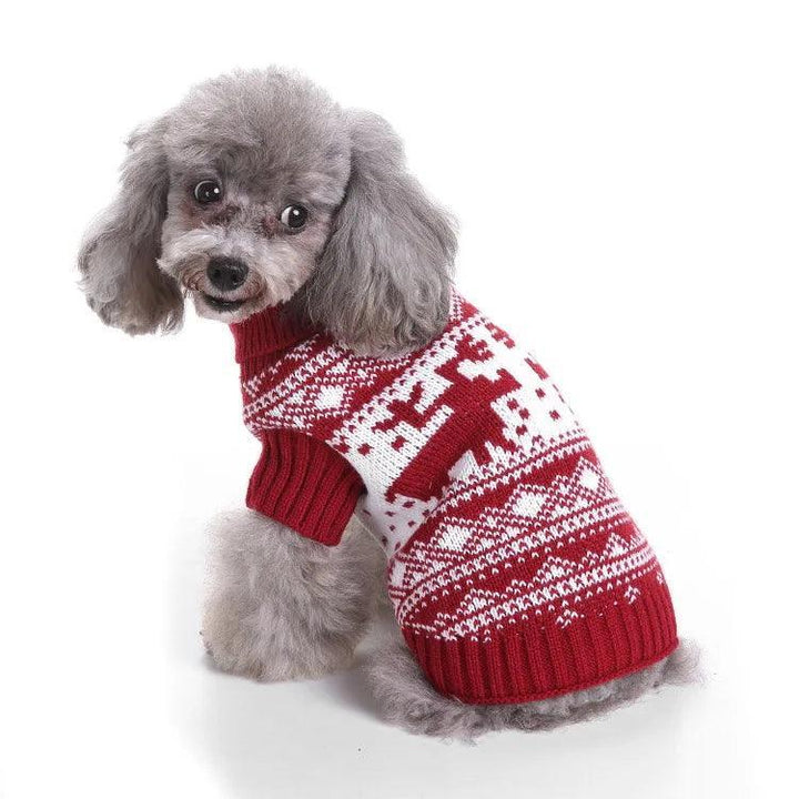 Striped Dog Sweater Cozy Pet Clothing - themiraclebrands.com