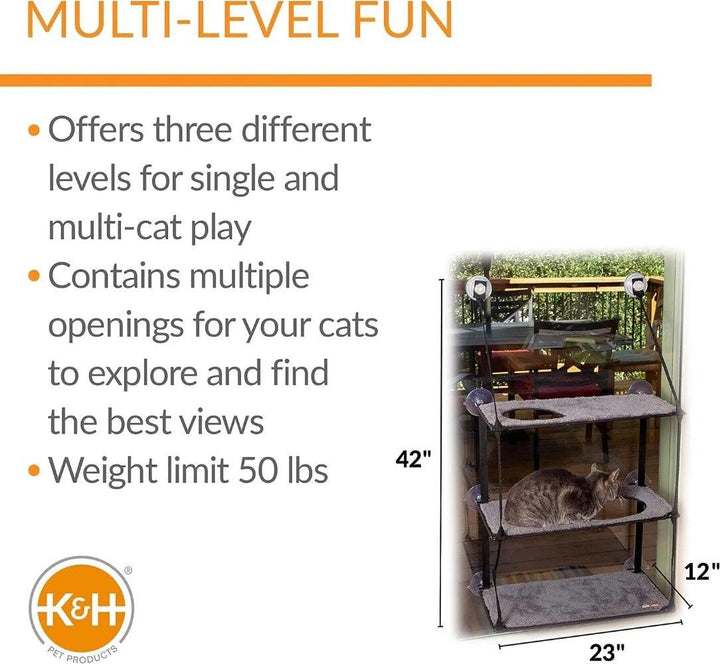 Sturdy Cat Window Perch Bed - themiraclebrands.com