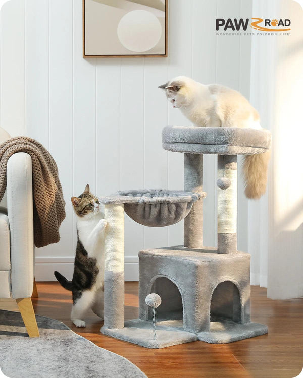 Stylish H75CM Cat Tree Condo - 2 - themiraclebrands.com