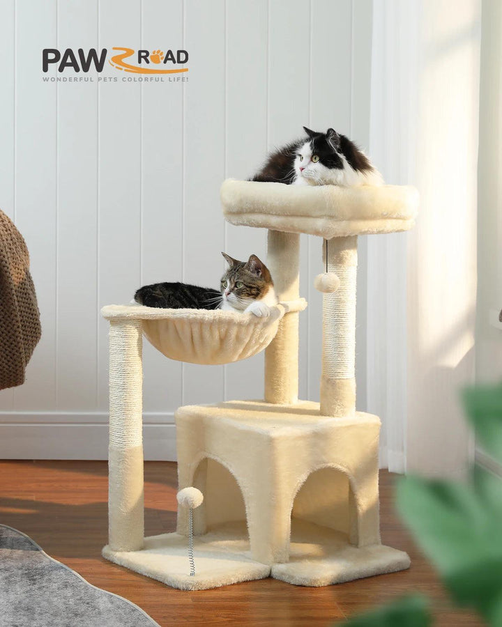 Stylish H75CM Cat Tree Condo - 2 - themiraclebrands.com