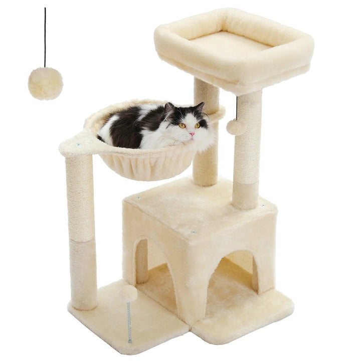 Stylish H75CM Cat Tree Condo - 2 - themiraclebrands.com