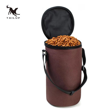 TAILUP Oxford Waterproof Pet Food Bag with Travel Bowls - High-End Convenience - themiraclebrands.com