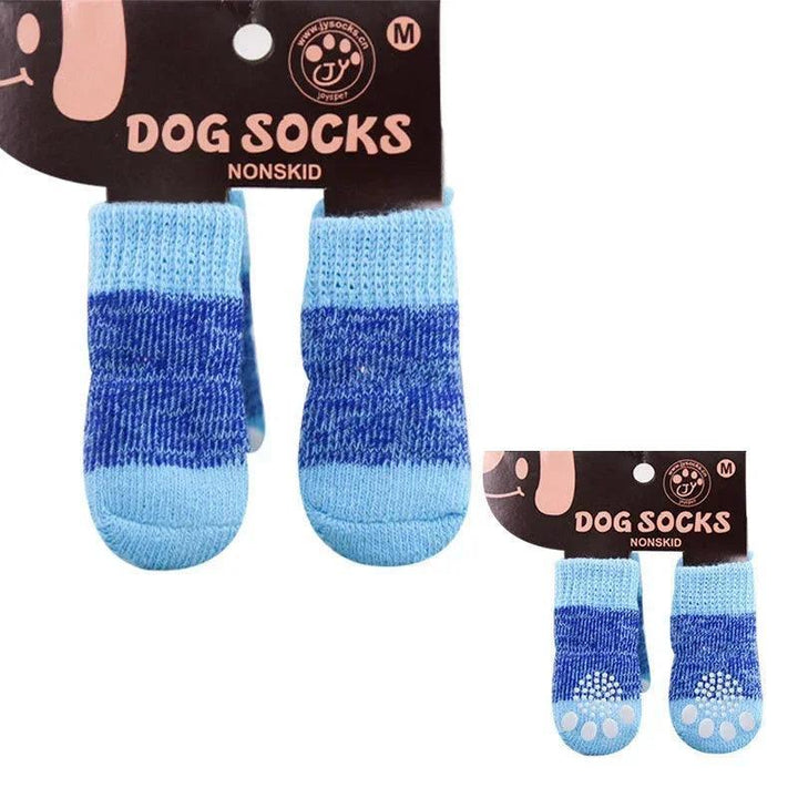 Teddy Christmas Shoes 4Pcs Cat Dog Socks - themiraclebrands.com