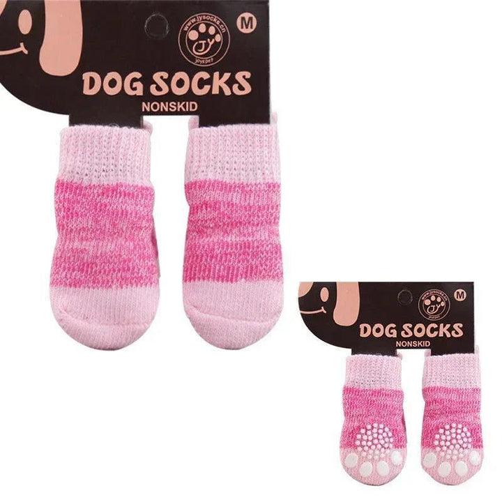 Teddy Christmas Shoes 4Pcs Cat Dog Socks - themiraclebrands.com