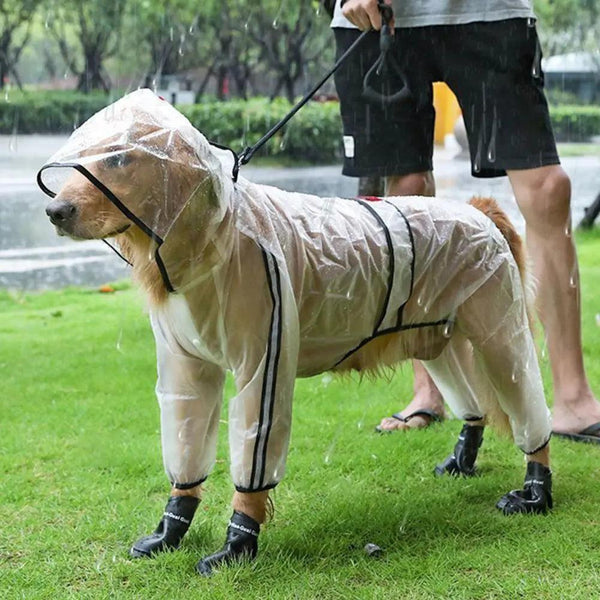 Transparent Breathable Dog Raincoat - themiraclebrands.com