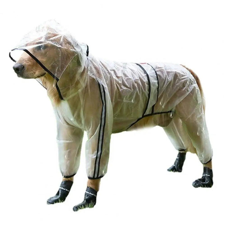 Transparent Breathable Dog Raincoat - themiraclebrands.com