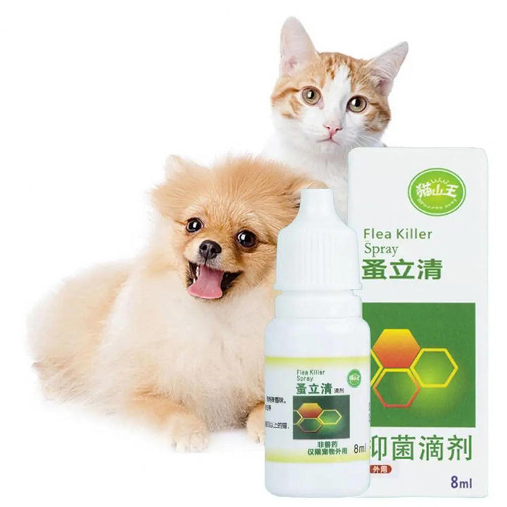 Universal Pet Anti-Flea Drops 8ML Spray - themiraclebrands.com