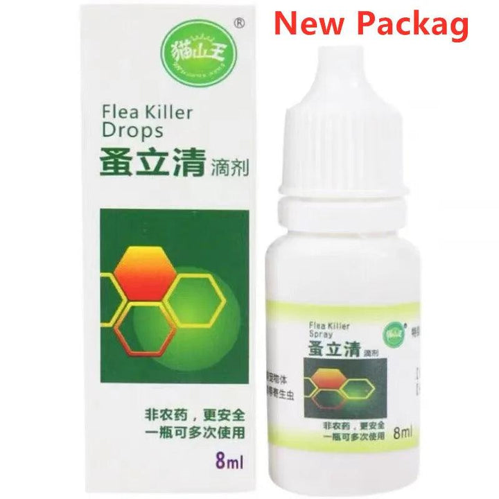 Universal Pet Anti-Flea Drops 8ML Spray - themiraclebrands.com