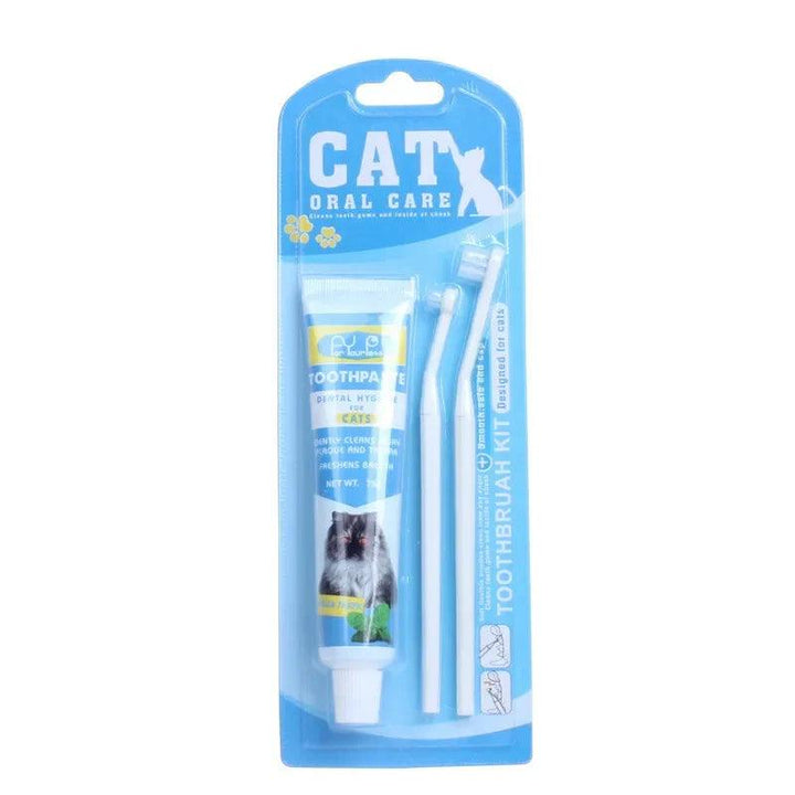 Vanilla Beef Pet Toothbrush Kit Cats Dogs - themiraclebrands.com