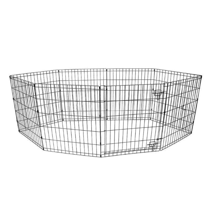 Vibrant Life 8-Panel Pet Play Pen with Door - themiraclebrands.com