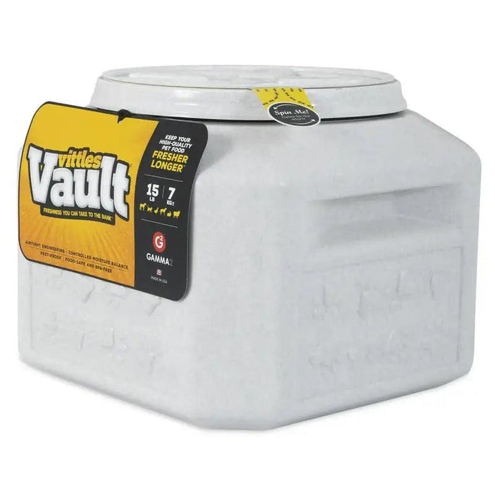 Vittles Vault Pet Container Grey 15 lb - themiraclebrands.com