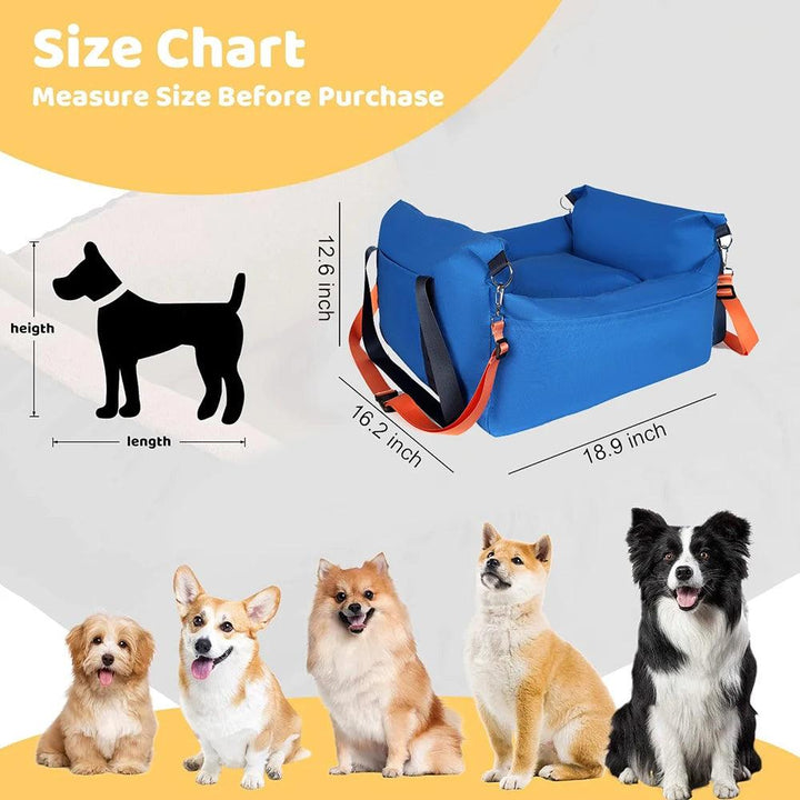 Washable Dog Car Seat for Small Dogs - themiraclebrands.com