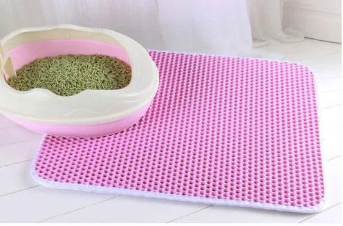 Waterproof Double Layer Non-Slip Cat Litter Mat - themiraclebrands.com