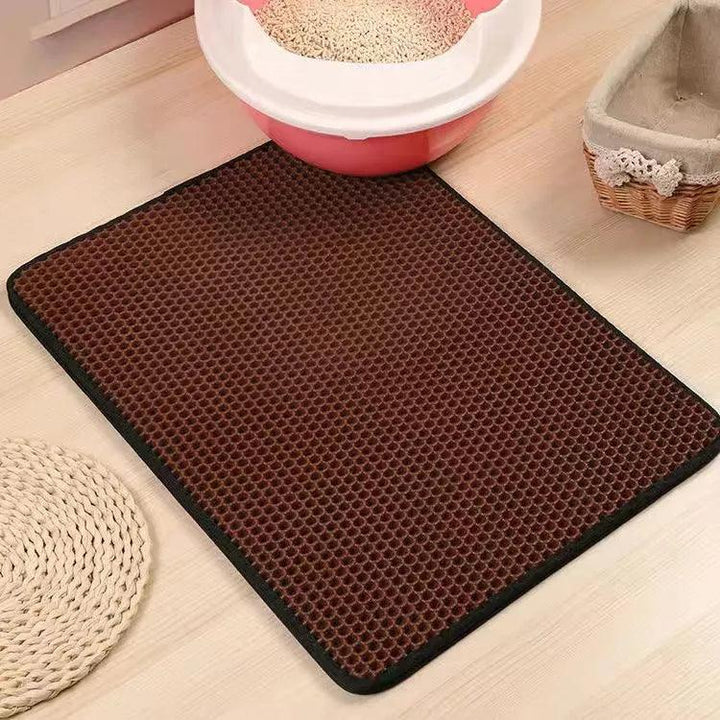 Waterproof Double Layer Non-Slip Cat Litter Mat - themiraclebrands.com