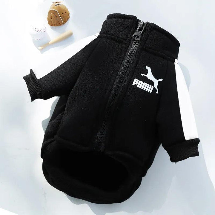 Winter Baseball Dog Jacket Pet Hoodie - themiraclebrands.com