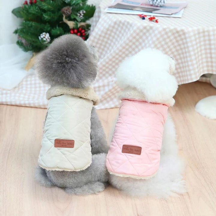 Winter Fur Collar Chihuahua Dog Cat Jacket - themiraclebrands.com