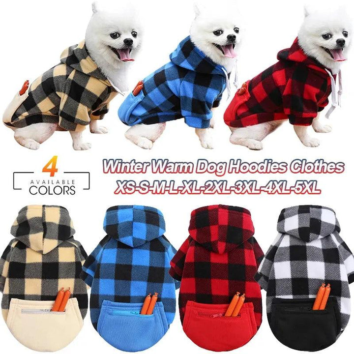 Winter Warm Dog Hoodies for Cozy Comfort - themiraclebrands.com