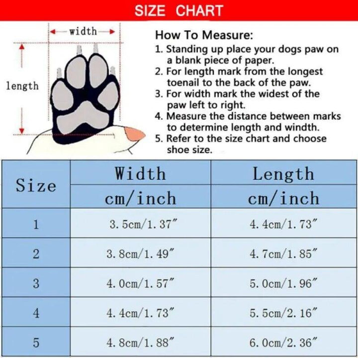 Winter Warm Waterproof Non-Slip Dog Shoes - themiraclebrands.com