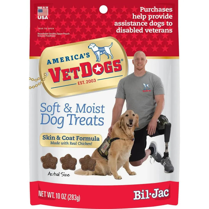 Bil-Jac Vetdogs Soft Moist Dog Treats 10 Oz - themiraclebrands.com
