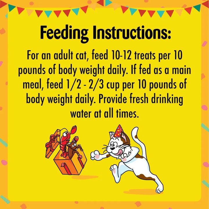 Birthday Cat Treats Lobster Beef Flavor 6.3 Oz - themiraclebrands.com