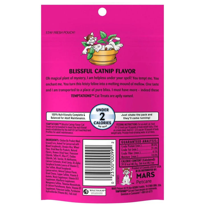 Blissful Catnip Flavor Treats 3 Oz - themiraclebrands.com