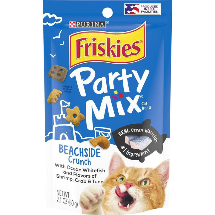 Cat Treats Party Mix Beachside Crunch 2.1 Oz - themiraclebrands.com