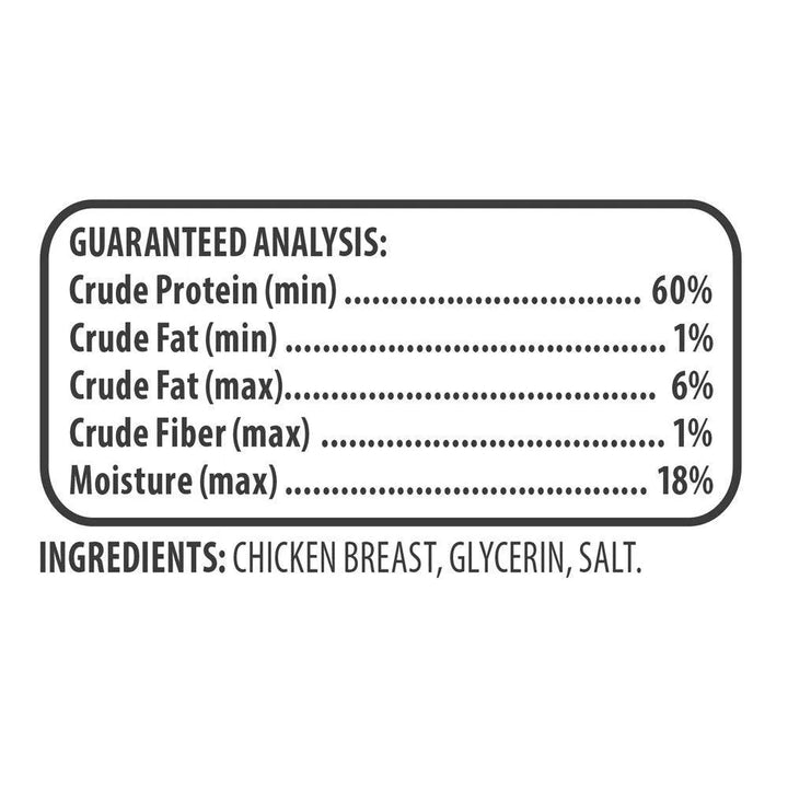 Chicken Flavor Dry Jerky Treats for Dogs 16 Oz - themiraclebrands.com