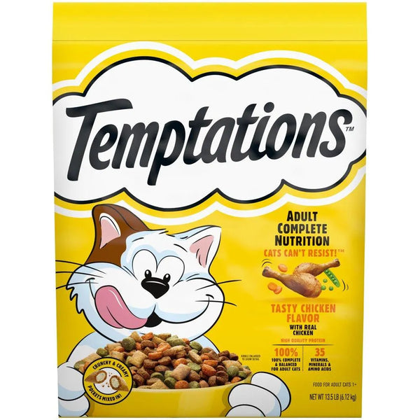 Chicken Flavored Adult Dry Cat Food 13.5lb Bag - themiraclebrands.com