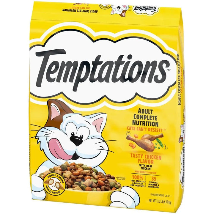 Chicken Flavored Adult Dry Cat Food 13.5lb Bag - themiraclebrands.com