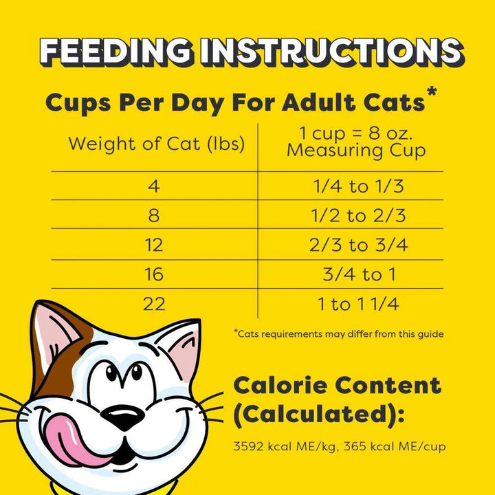 Chicken Flavored Adult Dry Cat Food 13.5lb Bag - themiraclebrands.com