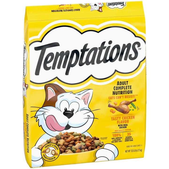 Chicken Flavored Adult Dry Cat Food 13.5lb Bag - themiraclebrands.com