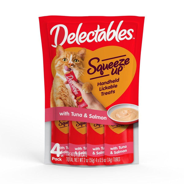 Delectables Squeeze Up Cat Treat 0.5 Oz 4 Count - themiraclebrands.com