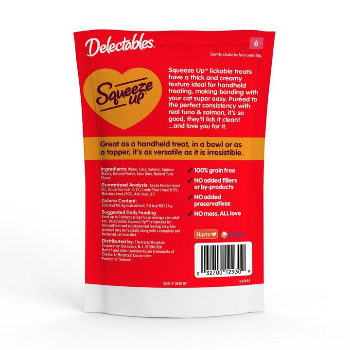 Delectables Squeeze Up Cat Treat 0.5 Oz 4 Count - themiraclebrands.com