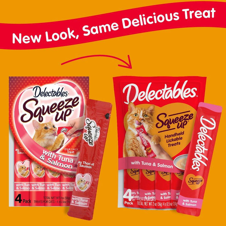 Delectables Squeeze Up Cat Treat 0.5 Oz 4 Count - themiraclebrands.com