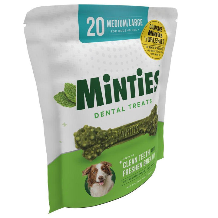 Dog Dental Bone Treats 20 Count - themiraclebrands.com