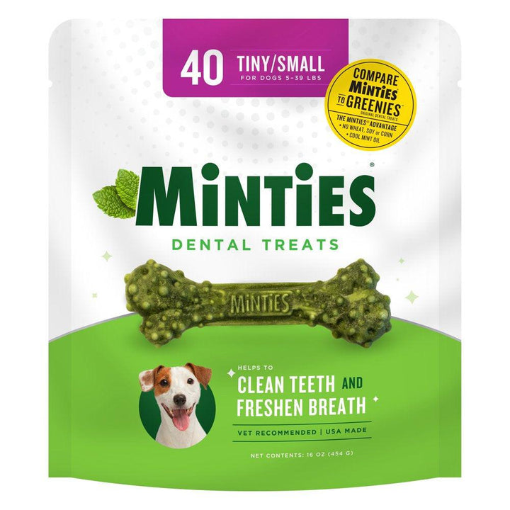 Dog Dental Bone Treats 40 Count - themiraclebrands.com