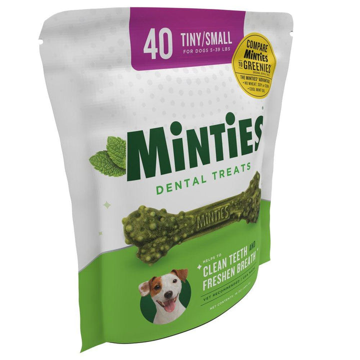 Dog Dental Bone Treats 40 Count - themiraclebrands.com