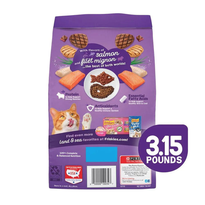 Dry Cat Food Surfin Turfin Favorites 3.15lb Bag - themiraclebrands.com